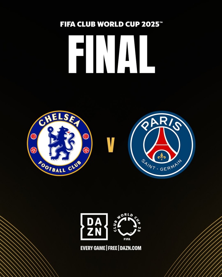 青年風(fēng)暴對(duì)決！俱樂部世界杯決賽：巴黎與切爾西于7月14日開始